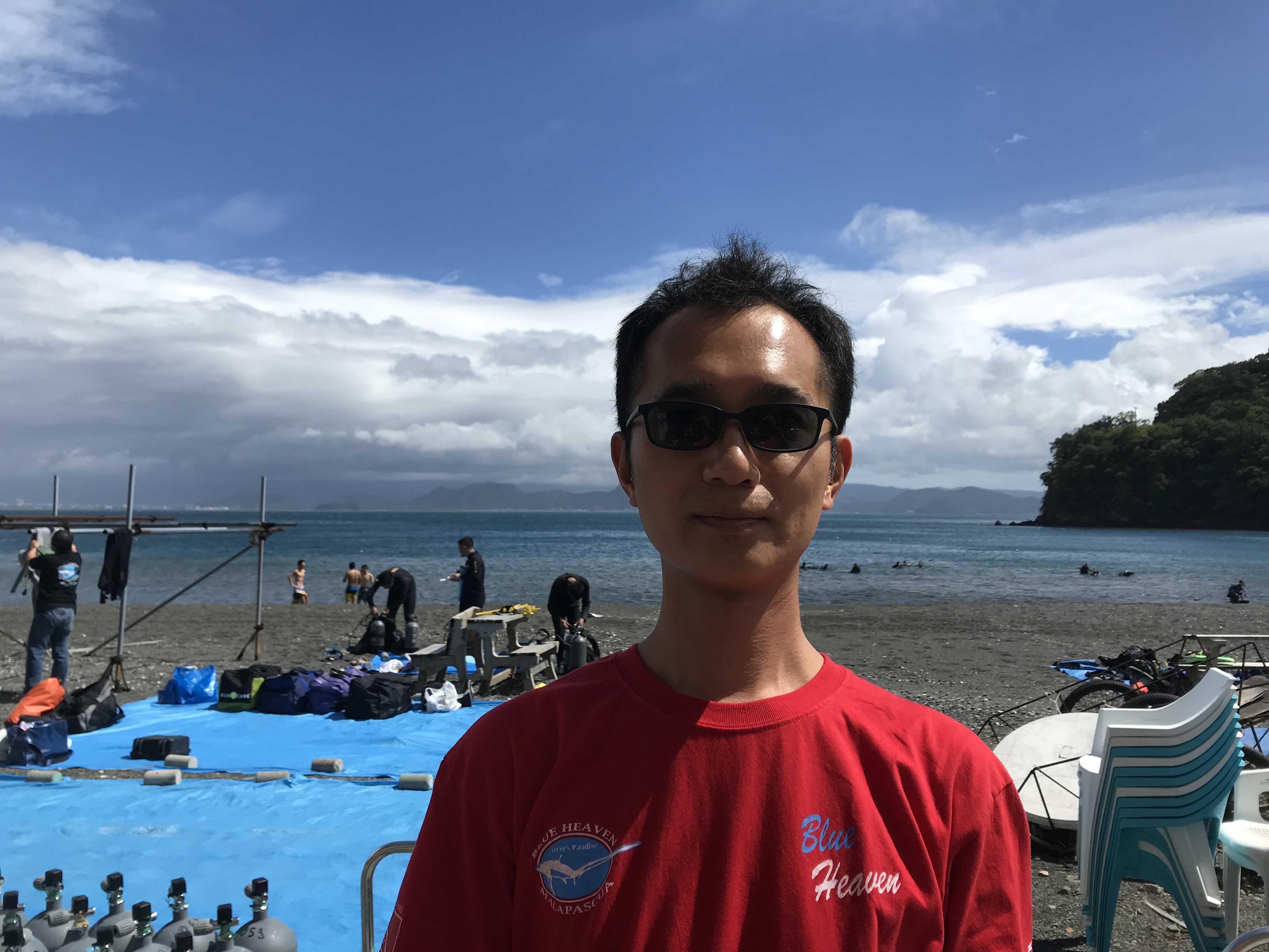 潜るプラズマ博士 宮原さん